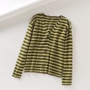 Stribet sweater til kvinder G389 6