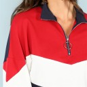 Stribet sweatshirt til kvinder B20 3