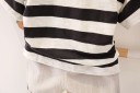 Stribet t-shirt og shorts til drenge L1388 2