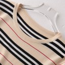 Stribet T-shirt til kvinder A1194 5