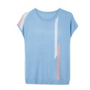 Stribet T-shirt til kvinder A1281 3
