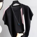Stribet T-shirt til kvinder A1281 1