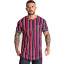 Stribet T-shirt til mænd T2065 3