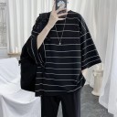 Stribet T-shirt til mænd T2216 5