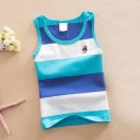 Stribet tanktop til drenge 2
