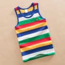 Stribet tanktop til drenge 6