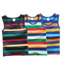 Stribet tanktop til drenge 1
