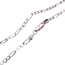 Strieborná sada 925 Náhrdelník 45 cm Náramok 20 cm 4 mm Reťazec Sterling Elegantné unisex šperky na svadbu i večierok 3