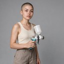 Stříkací pistole na lak HVLP RP 4000B Gravitační Tryska 1,3 a 1,8 mm Nádobka 600 ml a 400 ml Na lakování automobilů 8
