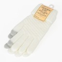 Strikkede handsker med taktile fingre 2