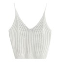 Strikket crop top til kvinder 4