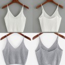 Strikket crop top til kvinder 1