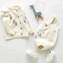 Strikket sweater og bodysuit til piger L1168 4