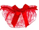 String féminin en dentelle avec nœud 6