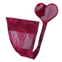 String sexy auto-collant pour femmes avec un cœur 1