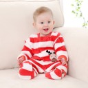 Striped Baby Overall T2685 4