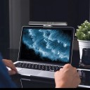 Striscia LED luminosa per notebook 18 cm Timer 60 minuti 3 temperature di colore Dimmable Continuo Alimentazione USB-C Nera Da viaggio 2
