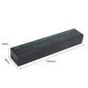 Strømforsyning til guitarpedaler 8 isolerede udgange 9V DC Aluminiumlegering Stabilt spænding til pedalboard og effektbokse 3