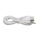 Strømkabel DC 2,5 mm til USB M/M 1 m 2