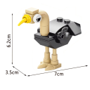 Struisvogel micro bouwset 7 x 3,5 x 6,2 cm 23 stuks Kleine 3D model van mini stenen Creatieve bouwset voor kinderen vanaf 9 jaar Vaardigheden 2