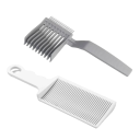 Strumento per la rasatura dei capelli Strumento per la modellatura dei capelli Barber fade Attrezzature per parrucchieri 2 pz grigio