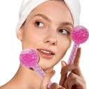 Strumento per massaggio con palline per il viso e il corpo Terapia calda e fredda Riduzione del gonfiore Rassodamento della pelle Relaxazione e rigenerazione Illuminazione della pelle 4