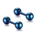 Stud Earrings Barbell 2