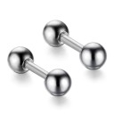 Stud Earrings Barbell 4