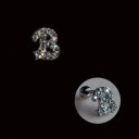 Stud Earrings with Zirconia 29