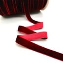 Stuha 20 mm 4,6 m sametová Luxusní dekorační stužka Ozdobná sametová stuha na dárky Svatební výzdoba Ruční práce Kreativní tvoření 13
