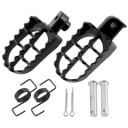 Stupațe pentru motocicletă 80 × 50 mm cu orificiu de montaj de 8 mm din fier pentru Yamaha PW50 PW80 TW200 Honda XR50R CRF50 CRF70 CRF80 1