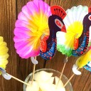 Stuzzicadenti per cocktail con pavone 25 pz 6