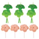 Stuzzicadenti petali 10 pz 2