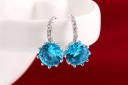 Stylées boucles d'oreilles pour femmes - Bleues 2