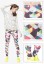 Stylische Damen-Leggings mit bunten Dreiecken 3