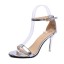 Stylische Damensandalen mit Stilettoabsatz 9