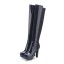 Stylische glänzende Stiefel J1011 10