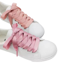 Stylische Schnürsenkel für Schuhe 150 cm x 1 cm Glänzende Satinbänder Seidene flache Schnürsenkel für Damenschuhe Elegantes Accessoire 1 Paar 6
