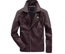 Stylish Men's Leather Jacket J2273 2