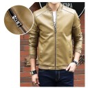 Stylish Men's Leather Jacket J2741 6