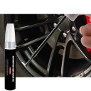 Stylo de retouche pour peindre les enjoliveurs de roues rayés Stylo de retouche précis pour jantes Réparation facile des rayures Protection des jantes en aluminium 1