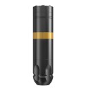 Stylo de tatouage sans fil avec source d'alimentation portable et câble de chargement USB-C Stylo professionnel pour tatouage et maquillage permanent avec poignée antidérapante Stylo de tatouage compact avec moteur DC sans noyau et capacité de batterie de 1500 mAh pour débutants et professionnels Machine à tatouer électrique silencieuse avec écran numérique 12 x 3 cm 3