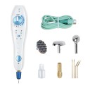 Stylo plasma professionnel pour verrues et taches pigmentaires 9 vitesses 8 embouts 500 Hz 900 mAh appareil cosmétique Micro USB 1