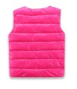 Štýlová detská vesta - Ružová 2