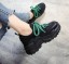 Stylowe damskie sneakersy na platformie J1170 1