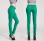 Stylowe jeansy damskie - zielone 1