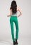 Stylowe jeansy damskie - zielone 2