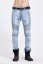 Stylowe męskie jeansy skinny J1522 1