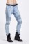Stylowe męskie jeansy skinny J1522 4