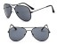 Stylowe okulary przeciwsłoneczne dla chłopców z UV 400 J672 8